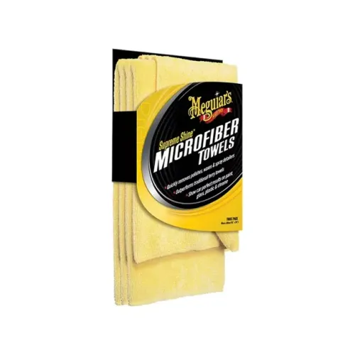 Pano Flanela De Microfibra Meguiar's X2020 Kit Com 3 X2020