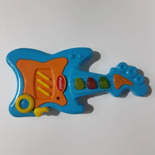 Guitarra de brinquedo Minimi com Som e Luz
