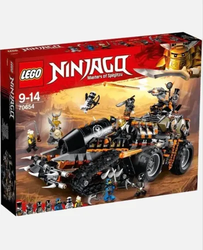 Lego Ninjago 70654 - Esgotado no Mercado - Dieselnaut - NOVO 
