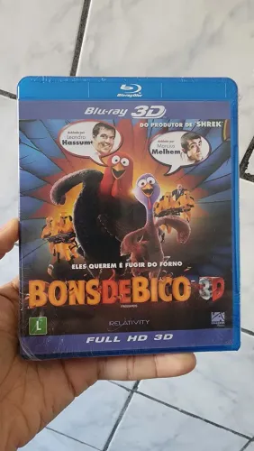 Blu-ray Bons De Bico 3D + 2D Lacrado 