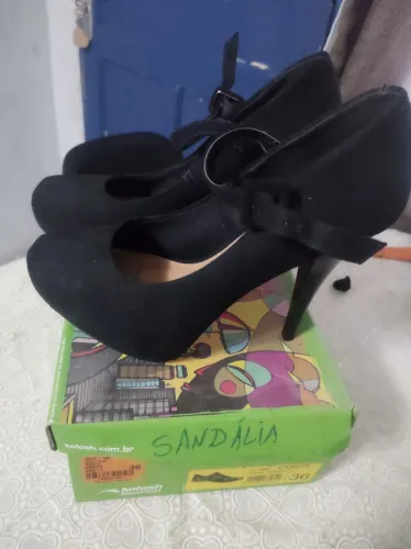 Sandália vizzano Preta - Tamanho 37