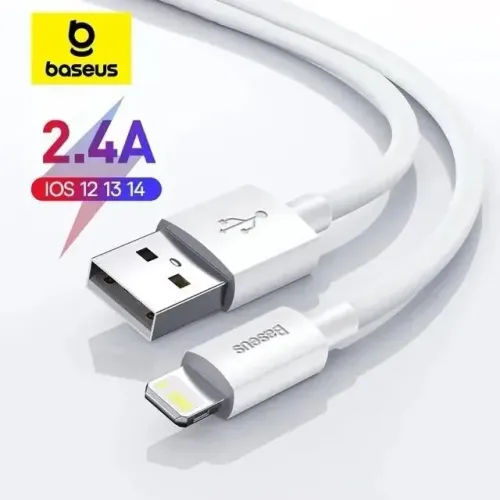 Cabo Para iPhone Baseus Usb Lightning Turbo 2.4a Baseus