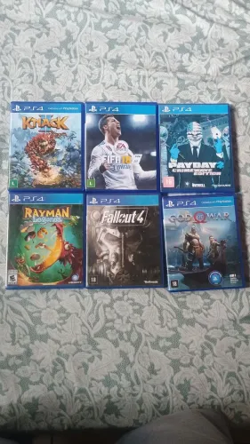 Vendo jogos do PS4 a partir de 70 reais cada