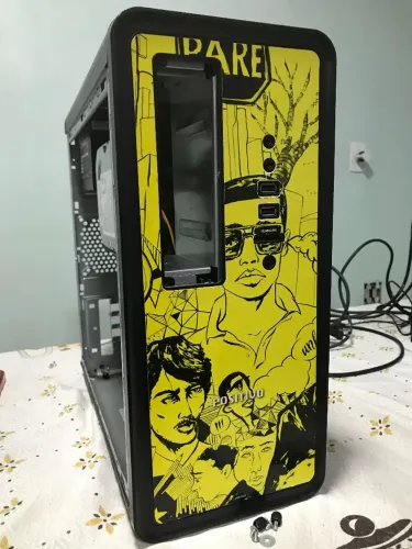 Gabinete PC Positivo Decorado