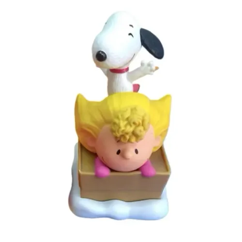 Boneco Sally Brown e Snoopy de Peanuts - Mc Donalds