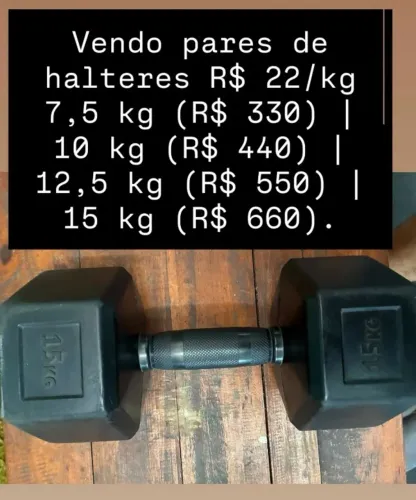 Vendo Halteres Gladius