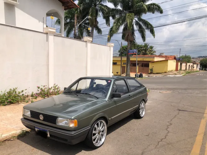 Gol CL 1.8 AP 1993 rodas BBS aro 18 