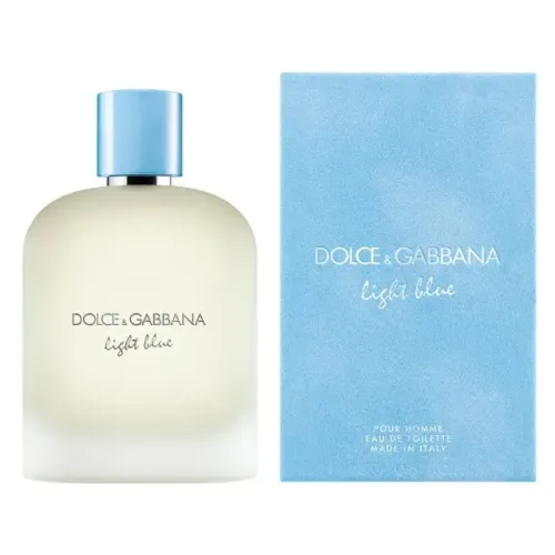 Perfume Dolce & Gabbana Light Blue Masculino - Eau de Toilette 200ml  Novo Lacrado  