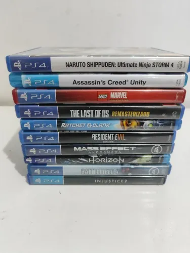 Jogos de PS4 e PS5 