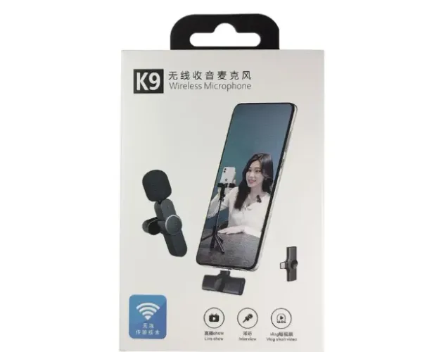 Microfone Sem Fio para Celular