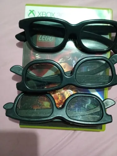 3 OCULOS 3D FUNCIONANDO PERFEITAMENTE