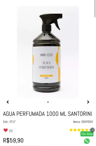Água perfumada