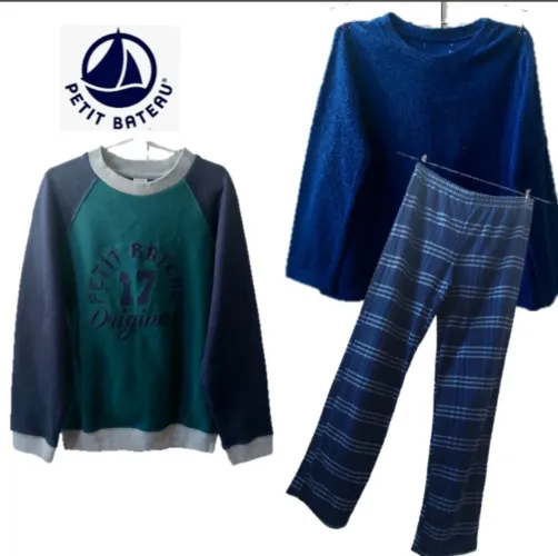 Petit Bateau blusa importada + pijama