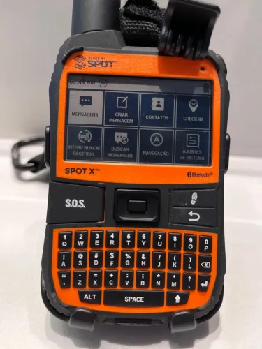 Spot X - Comunicador via Satélite com suporte RAM para moto ou bicicleta