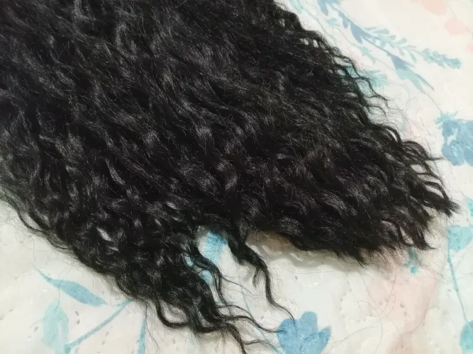 Aplique de cabelo sintético rabo de cavalo