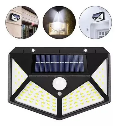 Luminária solar 100led (entrega)