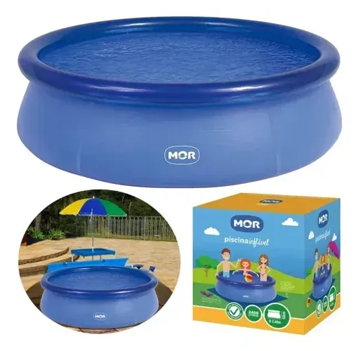 Piscina Mor 2400 litros Nova na Caixa