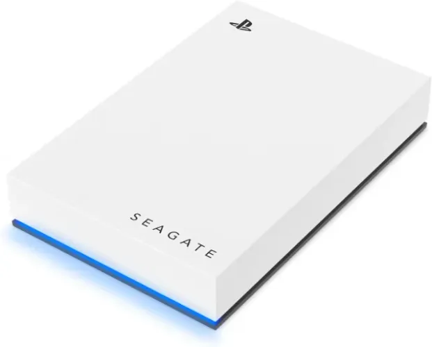 Disco Rígido Externo Seagate Gaming White Ps5 2tb Licenciado Oficialmente