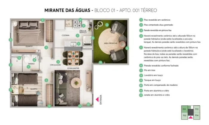 Está chegando ao Coração de Cruz das Almas um lançamento perfeito para o cliente que bus