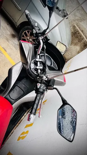 VENDO PCX SPORT PRATA/VERMELHA OPORTUNIDADE!