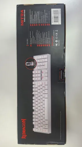 Teclado gamer redragon mitra switch redragon brown