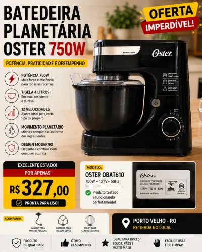 Batedeira profissional 