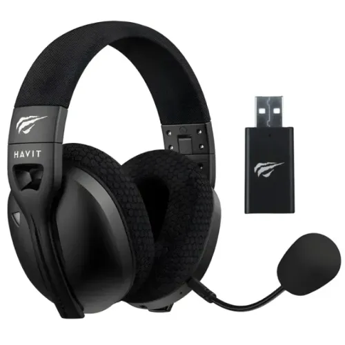 Headset gamer sem fio HAVIT FUXI-H5