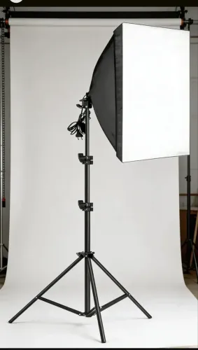 Kit Softbox 50x70 + Tripé 2m Estúdio Fotografia Iluminação