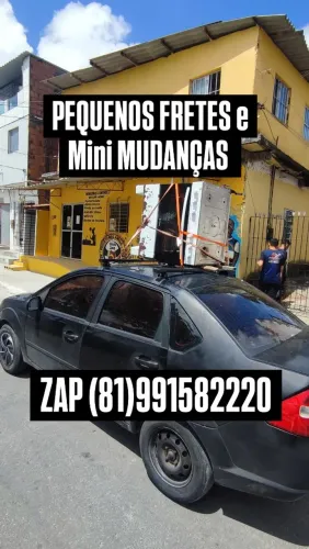Pequenos FRETES e Mini MUDANÇAS A PARTIR DE 30$