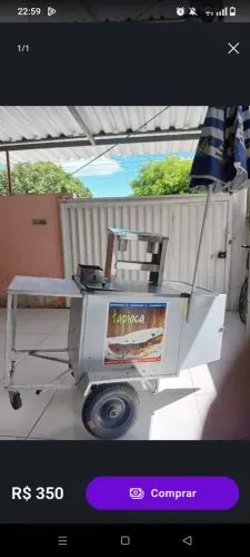 Carrinho de tapioca