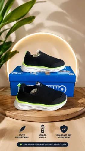 Tênis Infantil com Led