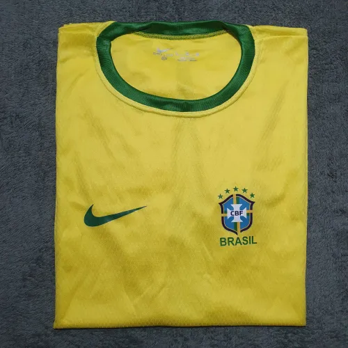 Camisa Amarela Brasil Dry Fit