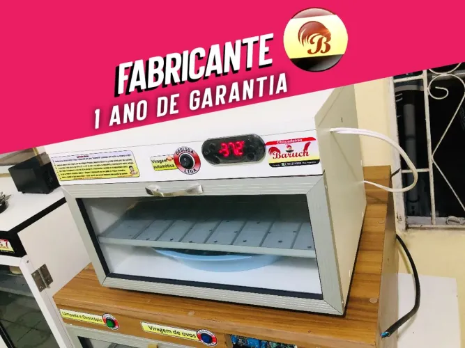 Chocadeira Baruch 42 ovos automática