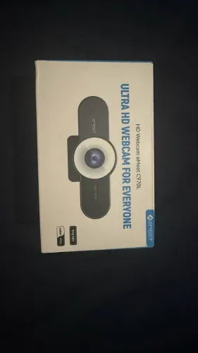 Webcam EMEET 1080p 60 FPS( com ringlight)