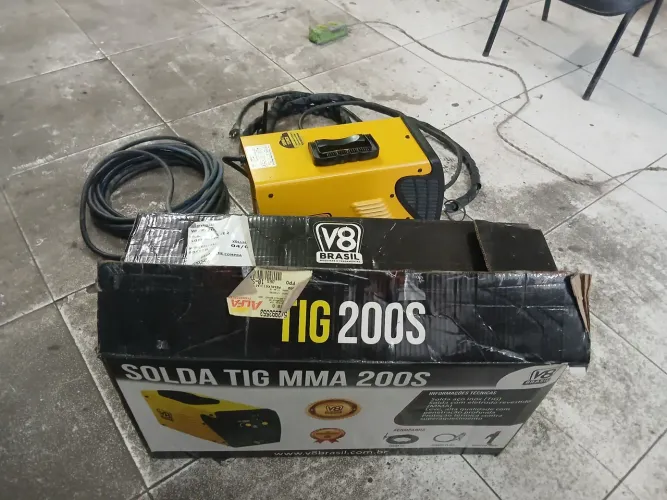 Máquina de solda Tig MMA 200S Completa