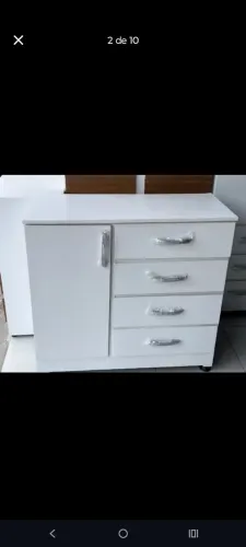 Cômoda sapateira direto de fabrica no bloco de madeira 