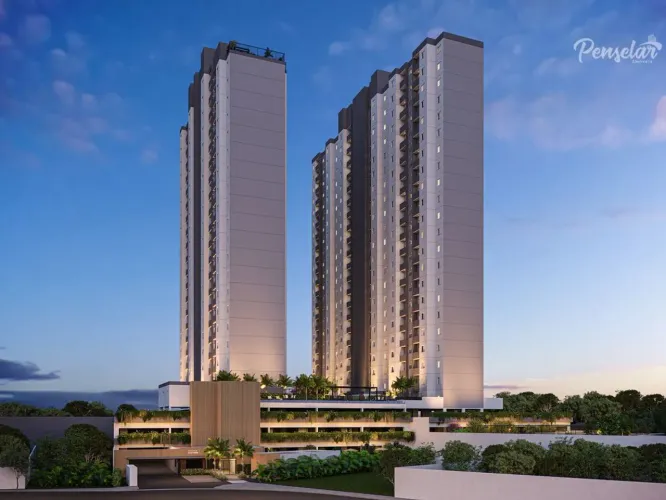Indaiatuba - Centro : Apartamento 2 Dormitórios Varanda e Vaga : Lazer Completo