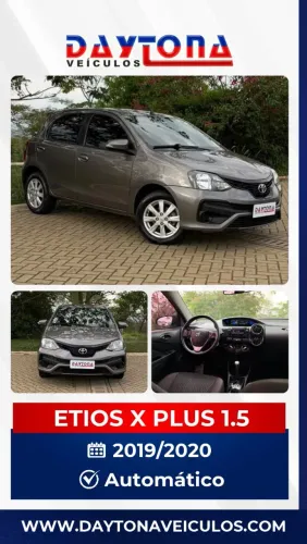 Toyota Etios X Plus 1.5 Flex 16V 5P Aut. 2020