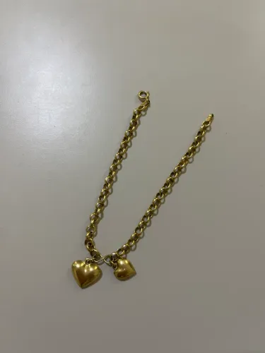 Pulseira elo português ouro18K