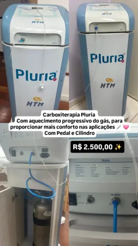 Aparelho de Carboxiterapia Pluria