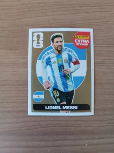 Figurinha dourada Lionel Messi FIFA 2026