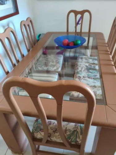 Mesa jantar com cadeiras