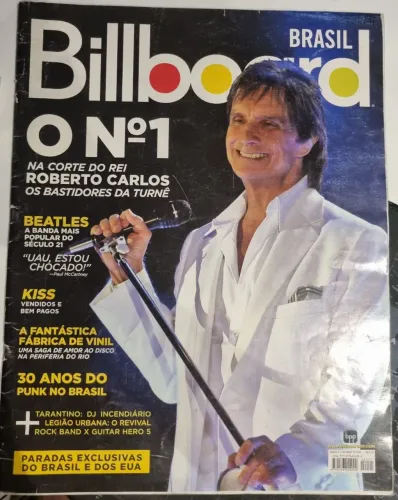Revista Roberto Carlos Billboard 2009