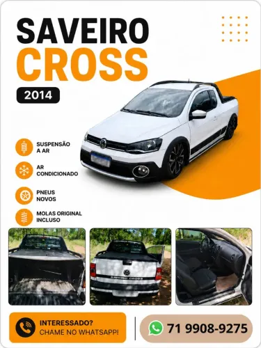Volkswagen Saveiro Cross 1.6 MI Total Flex 8V CE 2014