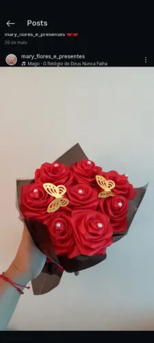 Flores de cetim