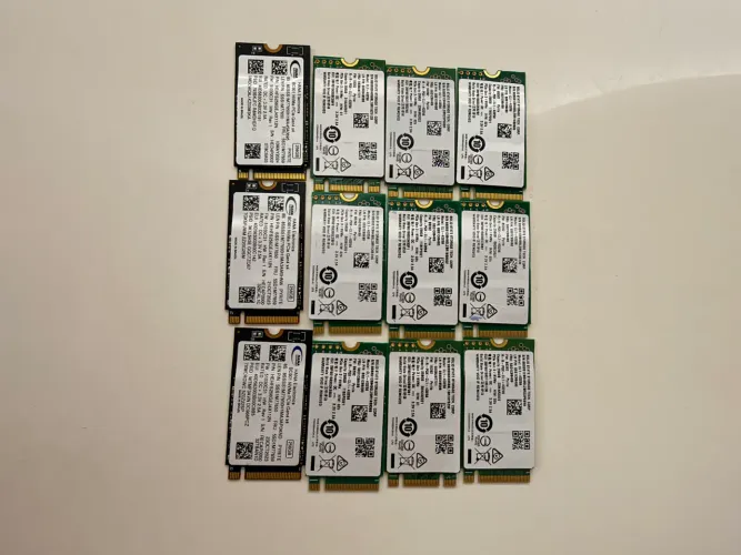 SSD NVME 256GB Lote com 12