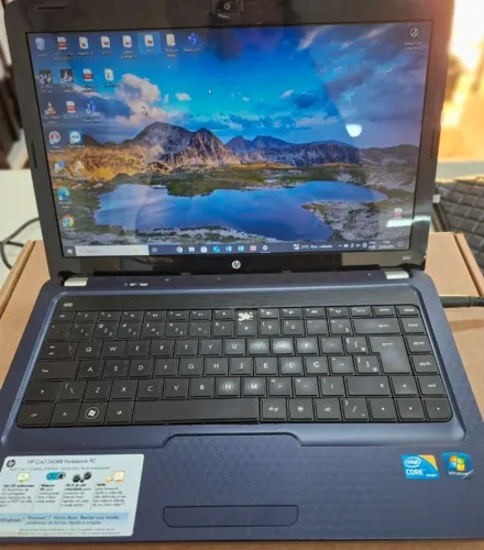 Notebook HP i5 com SSD de 240 gb