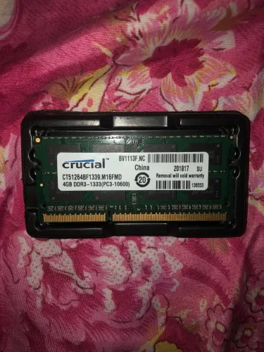 Memória Ram de Notebook