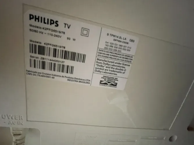 Smart TV 42 Philips Branca