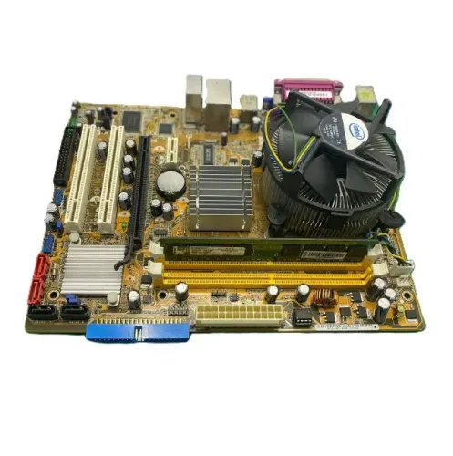 Kit Placa-Mãe 775 + Processador Core 2 Duo + Memória 2GB DDR2 - Seminovo 8119